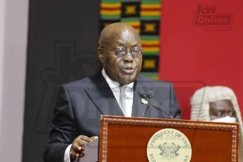 Full Text Akufo Addo S 2021 State Of The Nation Address MyJoyOnline