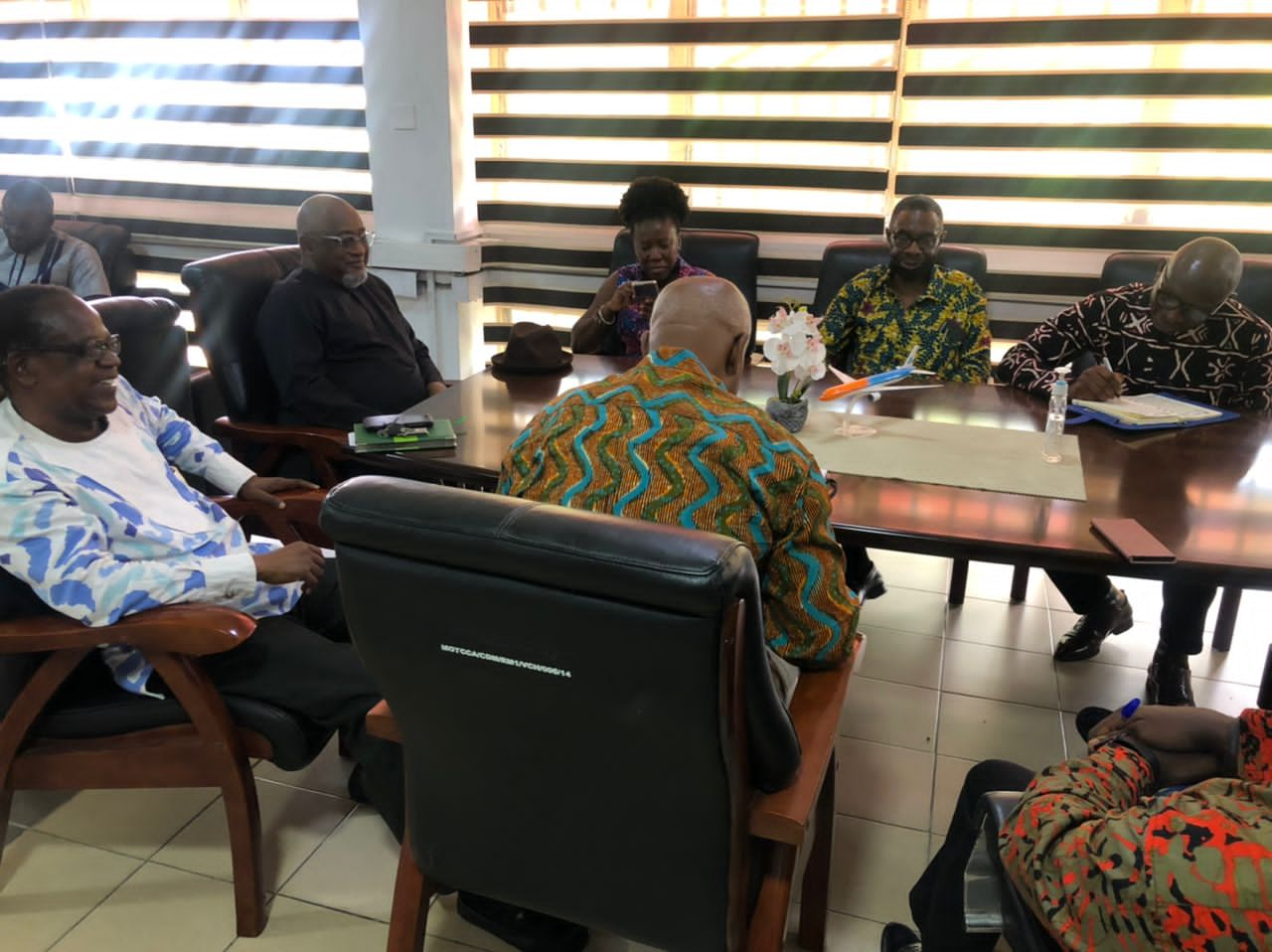 Executive Body Of Pan African Heritage Museum Pays Courtesy Call On