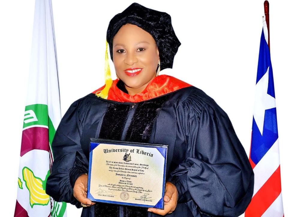 Former Ncce Boss Josephine Nkrumah Conferred With Honorary Doctorate