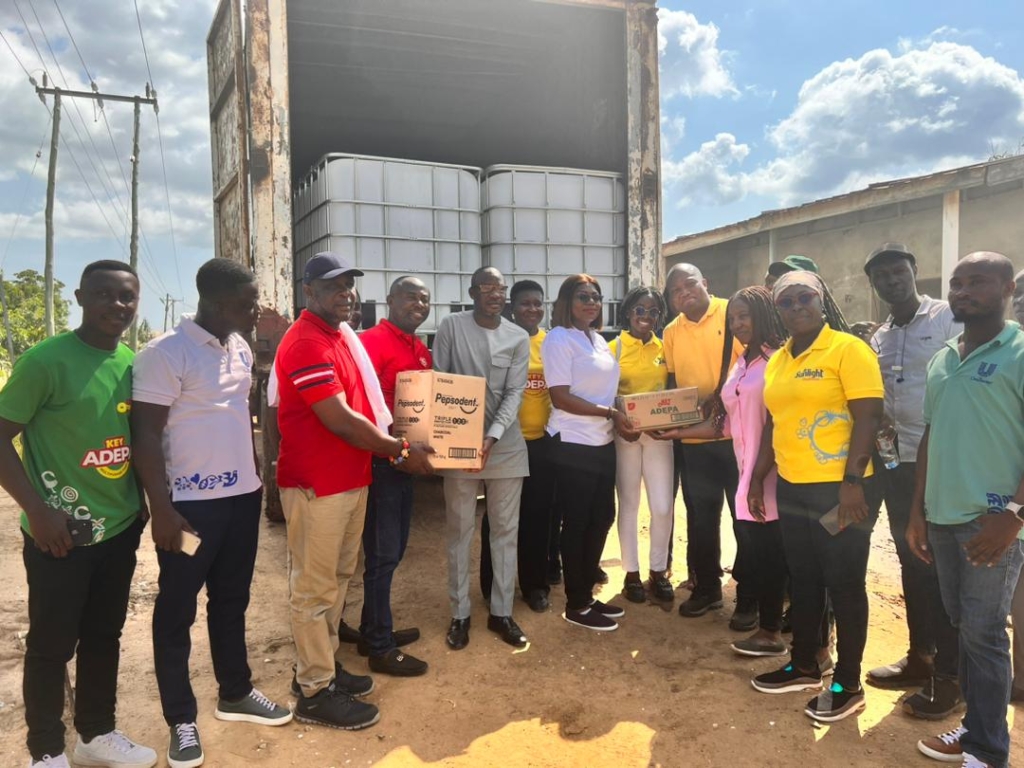 Akosombo Dam spillage: Tongu MP lauds Unilever Ghana for donating relief items to flood victims