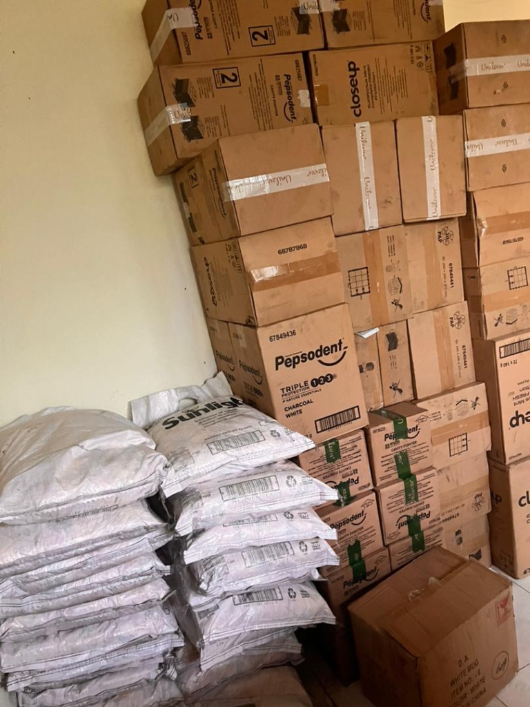 Akosombo Dam spillage: Tongu MP lauds Unilever Ghana for donating relief items to flood victims