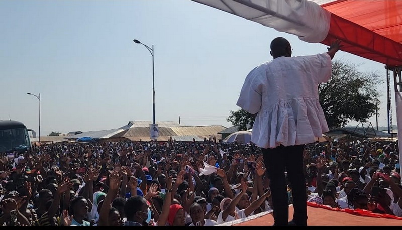 Walewale Nalerigu Standstill For Dr Bawumia As New NPP Flagbearer