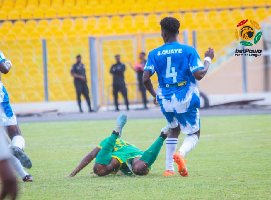 Ghana PL Emmanuel Antwi Scores Brace As Olympics Beat Nsoatrema In