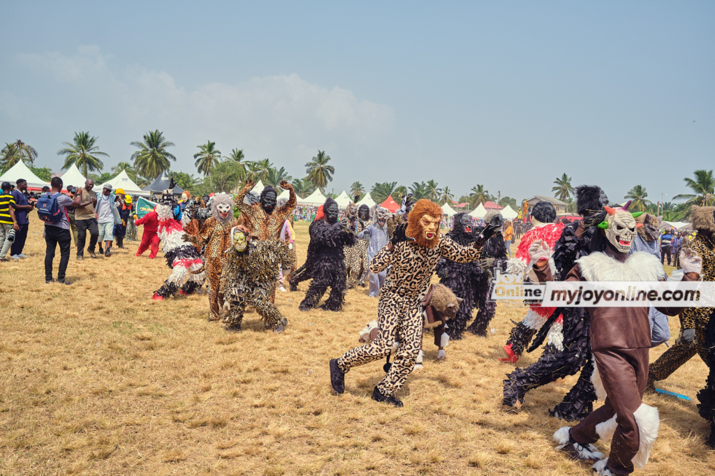 Excitement fills the air at 2024 Winneba Masquerade Festival