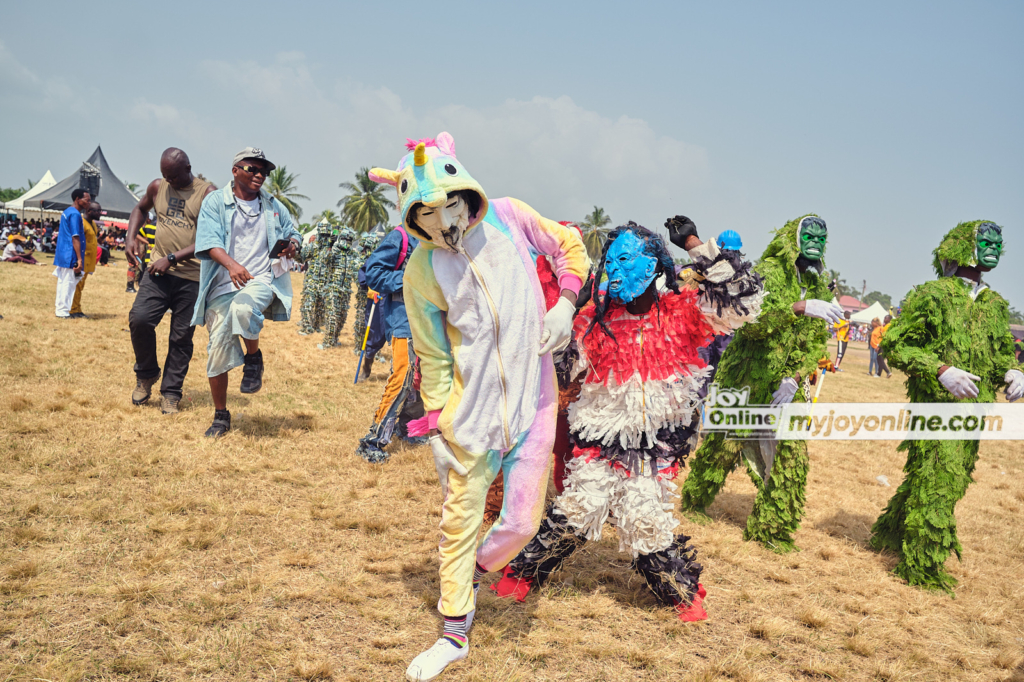 Excitement fills the air at 2024 Winneba Masquerade Festival