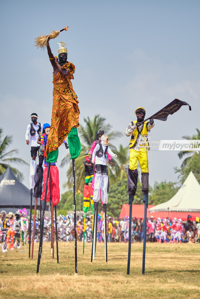 Excitement fills the air at 2024 Winneba Masquerade Festival