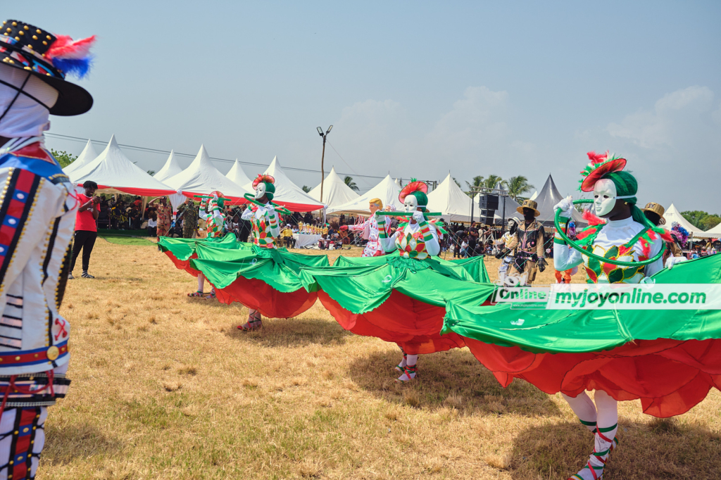 Excitement fills the air at 2024 Winneba Masquerade Festival