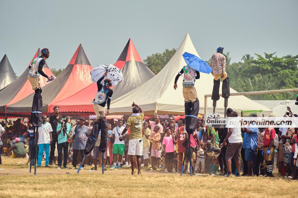 Excitement fills the air at 2024 Winneba Masquerade Festival