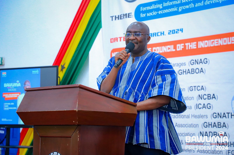 The Vice President and flagbearer of the New Patriotic Party (NPP), Dr. Mahamudu Bawumia, has told members of the   Council of Indigenous Business Association of Ghana (CIBA) that his new tax reforms are carefully thought through to help the growth of businesses, especially indigenous businesses.