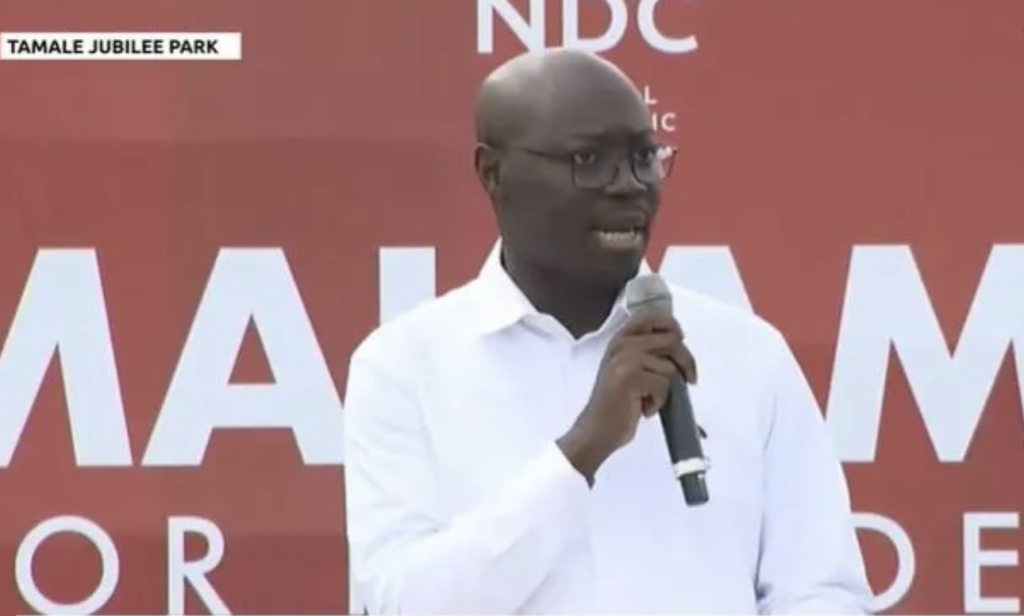 Dr Ato Forson at NDC 2024 campaign luanch