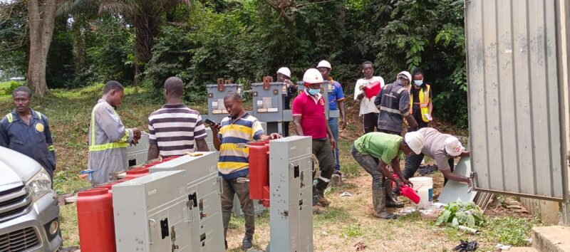 ECG-KNUST sub-station maintenance