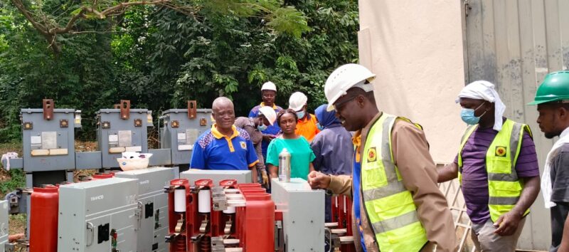 ECG-KNUST sub-station maintenance www.myjoyonline.com