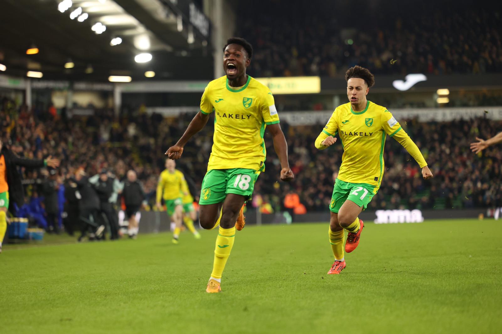 Forson Amankwah Scores Brace In Norwich S Comebcak Win Over Coventry