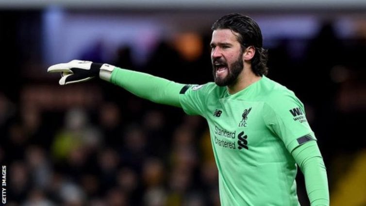 Alisson: Liverpool keeper to miss Atletico Madrid Champions League game ...