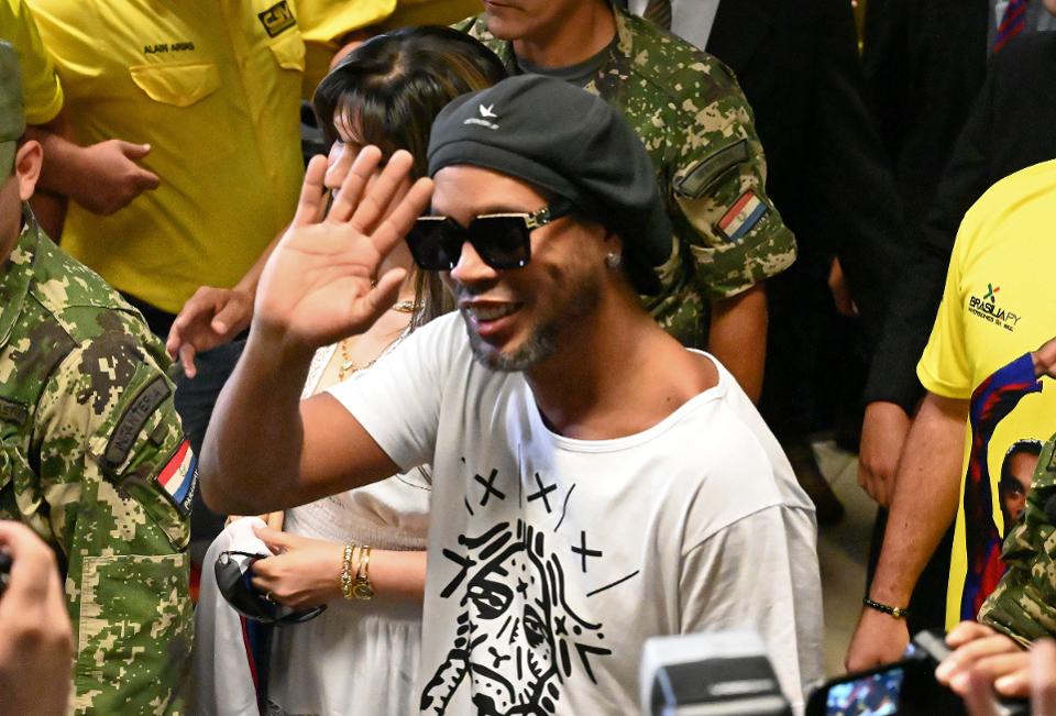 Ronaldinho Released From Paraguayan Prison On House Arrest After 32 Days In Jail