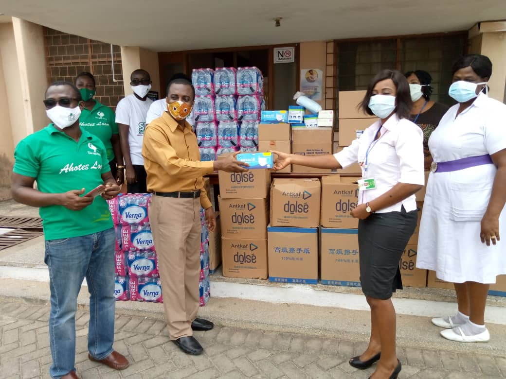 Sinapi Aba donates medical supplies and sanitary items to KCCR, others ...