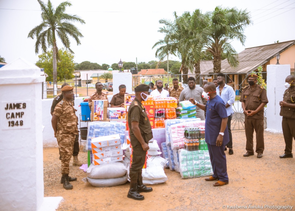 Shatta Wale camp donations