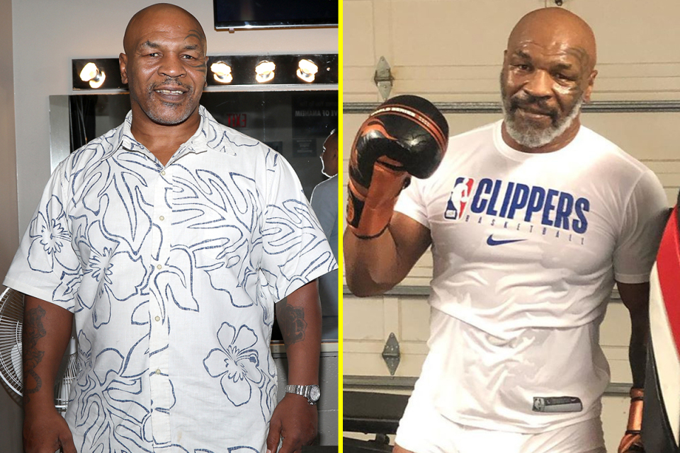 Mike Tyson back in shape as he considers charity exhibitions