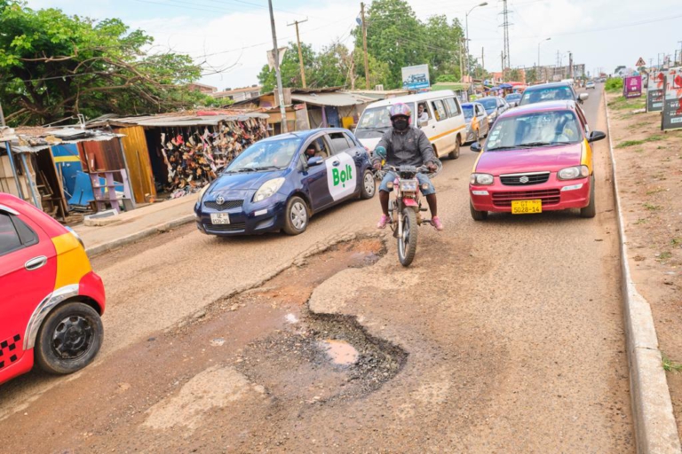 Accra’s craziest potholes