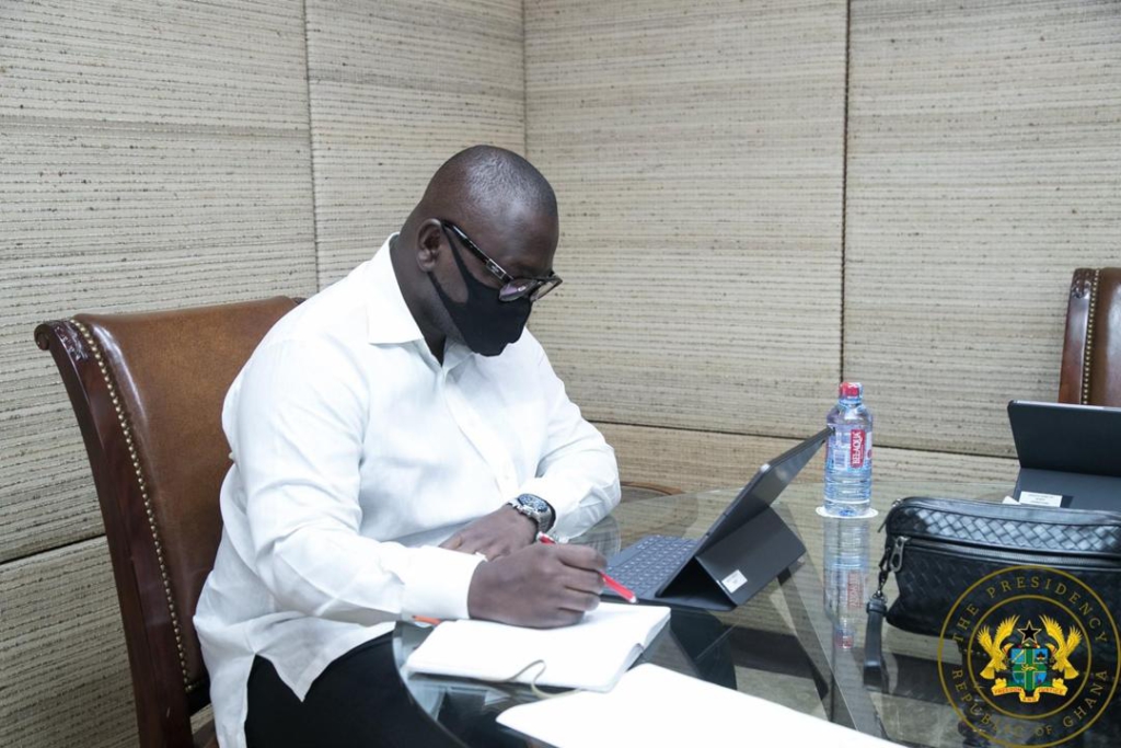 Akufo-Addo virtual cabinet meeting