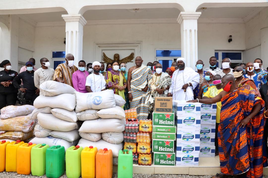 First Lady donates to Teshie Traditional Council, others ahead of ...