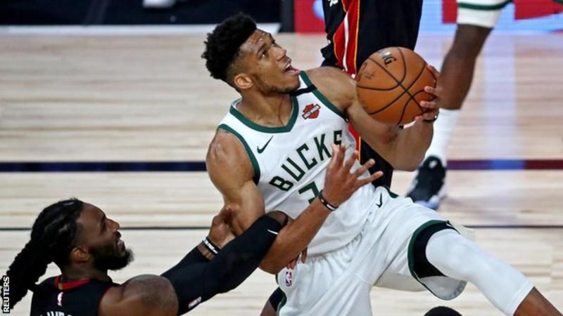 Giannis Antetokounmpo: Milwaukee Bucks star wins MVP award ...