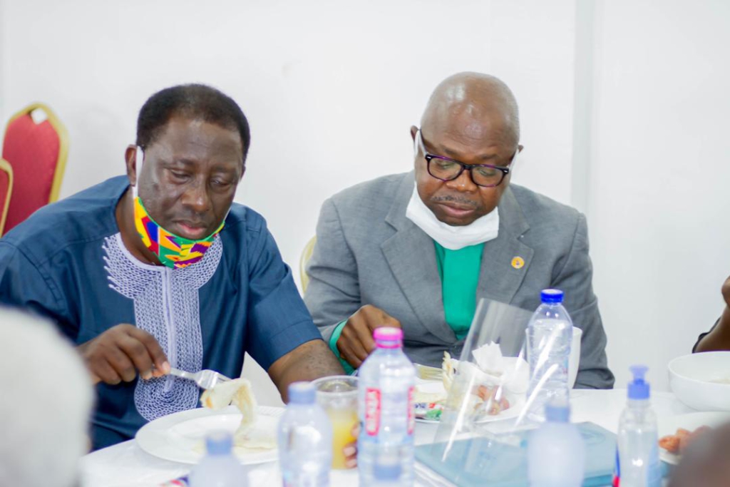 Asenso-Boakye engages pastors in Bantama