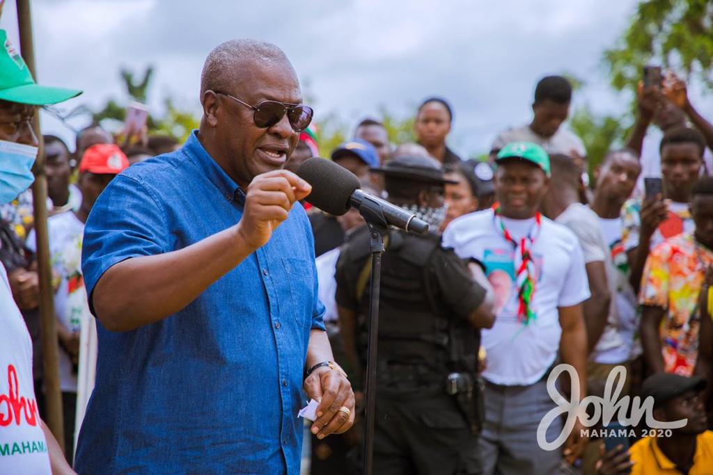 NDC will construct cocoa processing facility for  Kukuom- Mahama