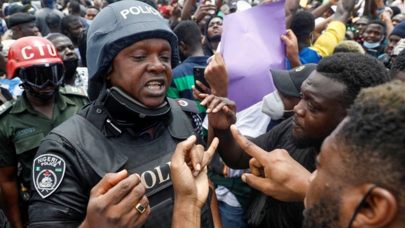 End Sars protest: Nigeria police to free all protesters - MyJoyOnline.com