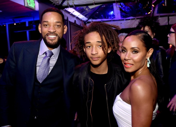 What you doin' over there?' Will Smith teases son Jaden about having kids