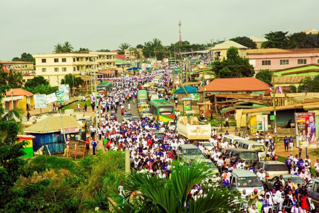 Asenso Boakye's walk