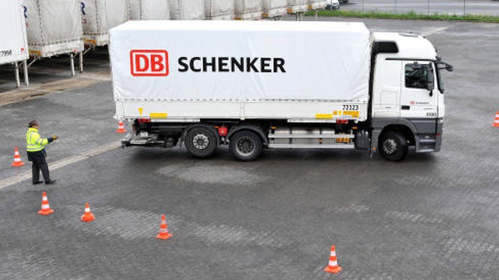 German freight giant DB Schenker pauses UK deliveries