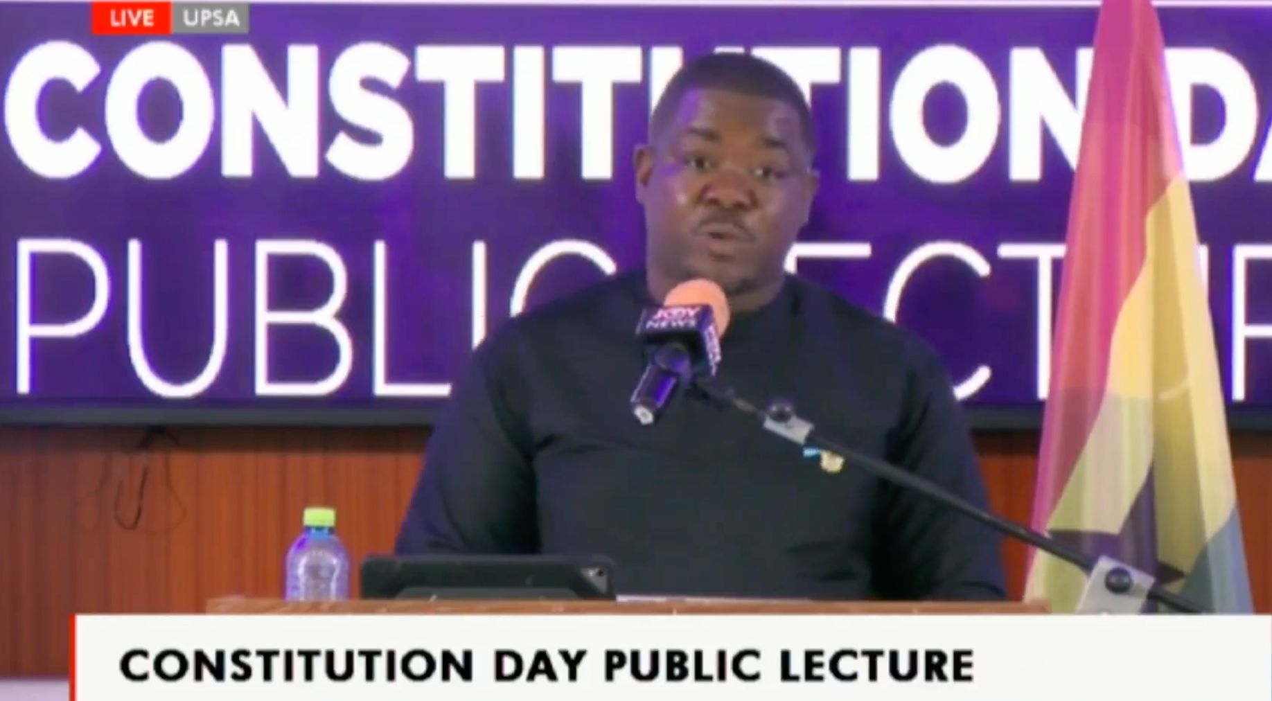 Playback One Ghana Movement holds first public lecture on Constitution