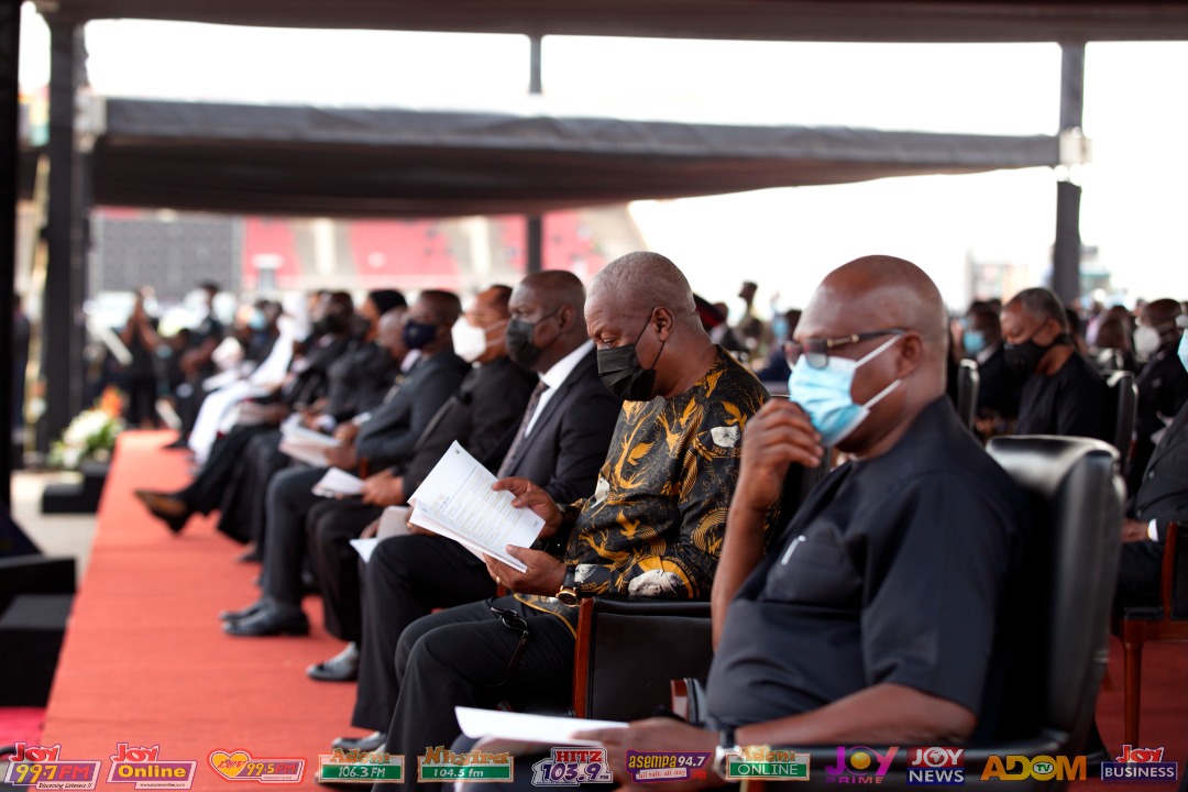 Photos Burial Service Of Rawlings MyJoyOnline Com   State Funeral For Rawlings 76 