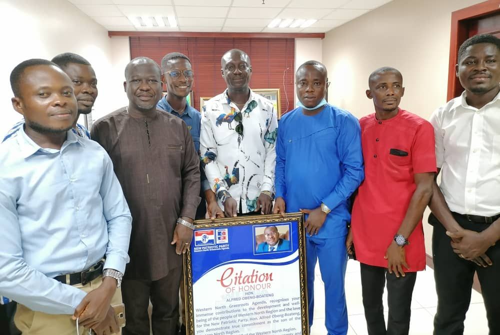 Alfred Obeng Boateng honoured with 'Star' of the Western North Region ...