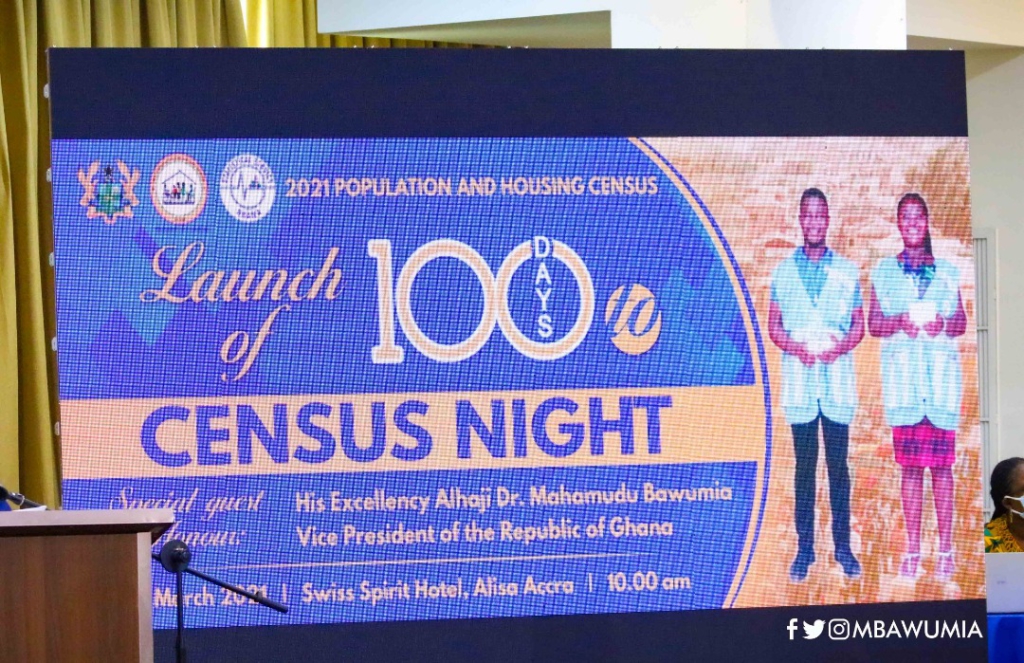 Bawumia Launches Countdown To Census 2021 Myjoyonline Com