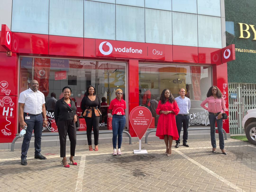 Vodafone unveils ultra-modern retail shop in Osu 