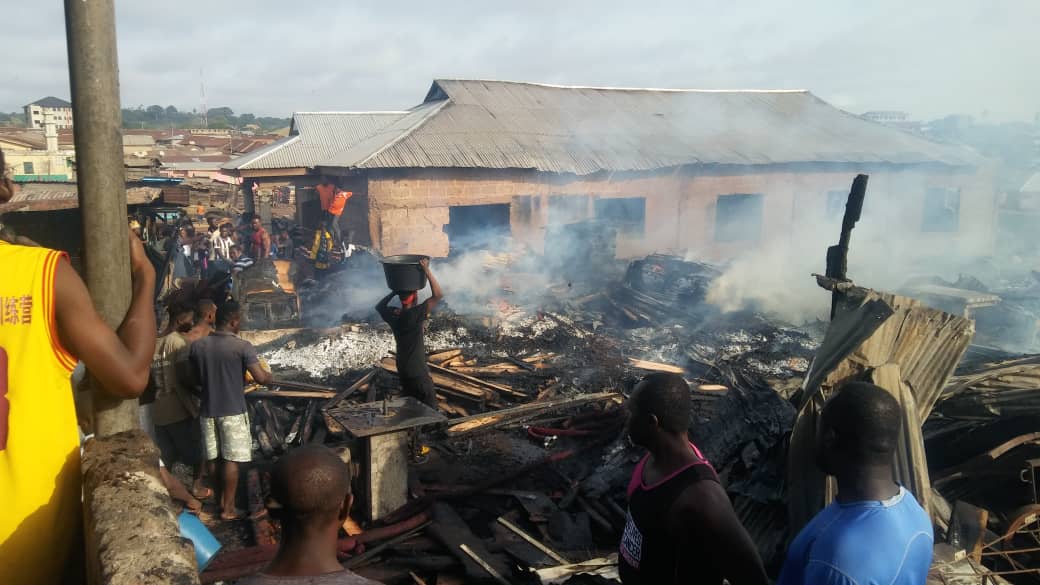 Sunyani Timber Market fire victims blame erratic power supply for ...