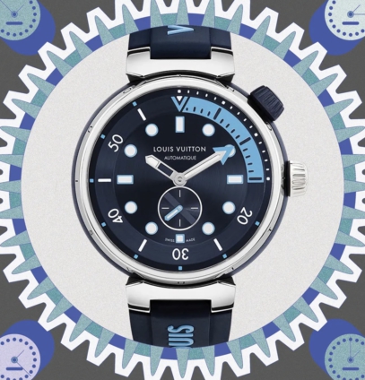 Louis Vuitton's Tambour Watch Gets a Makeover (and a Bit of