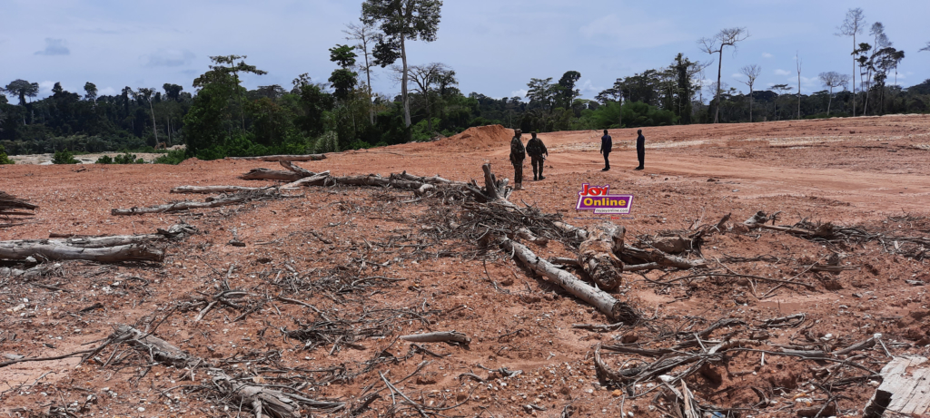 Several hectares of mined reserved reclaimed at Oda Forest Reserve www.myjoyonline.com