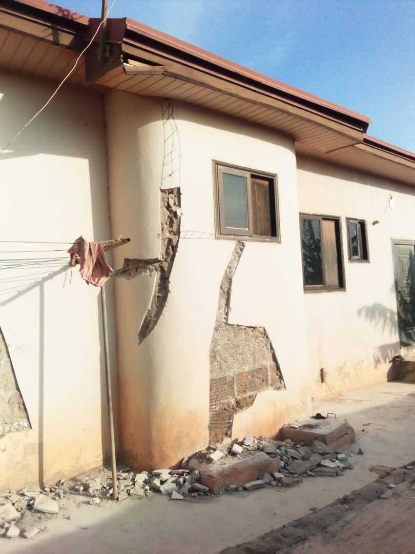 Construction work by Sunda Ghana Ltd Causes Artificial Earthquakes in Portianor – Residents Appeal for Help