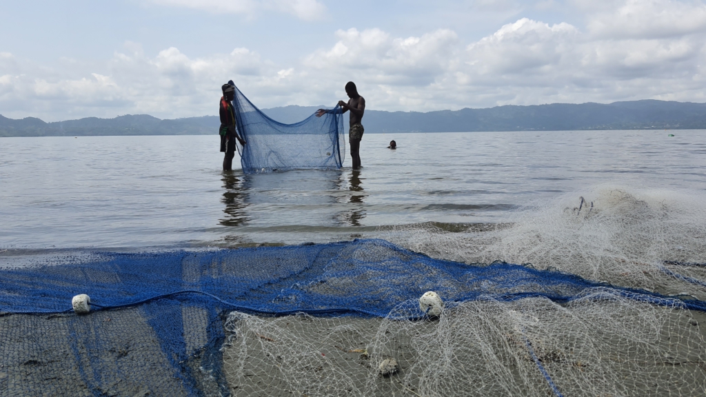 Where is busumana? A lake living in fear