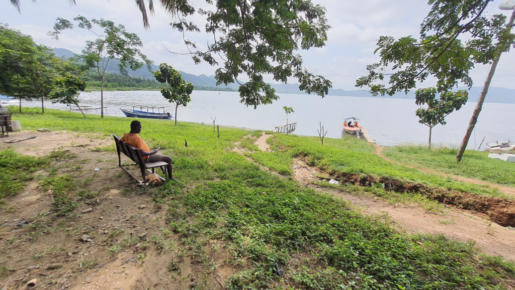 Where is busumana? A lake living in fear