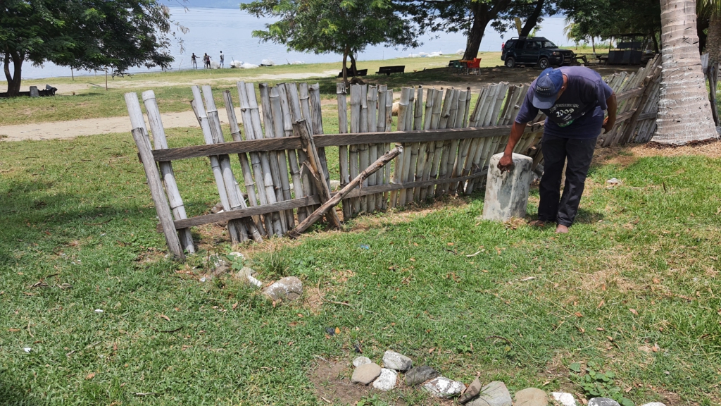 Where is busumana? A lake living in fear