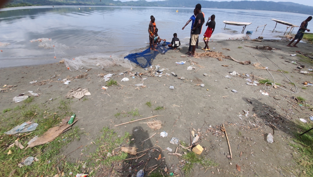 Where is busumana? A lake living in fear