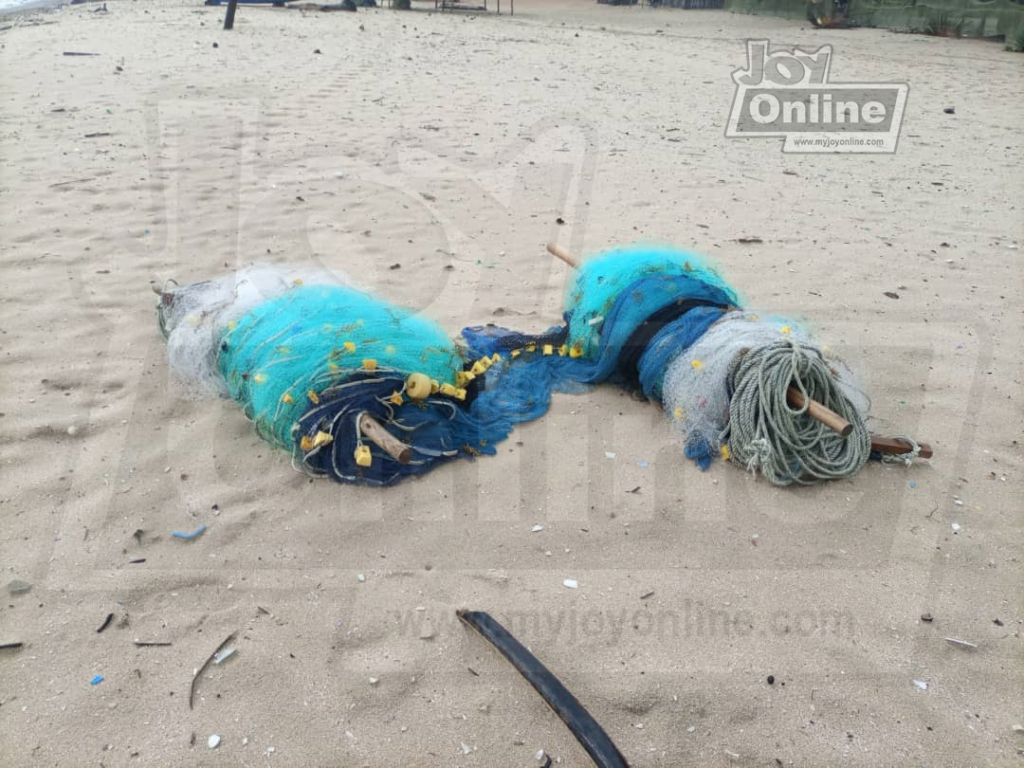 1 person arrested, fishing nets seized at Atuabo for flouting closed season directives