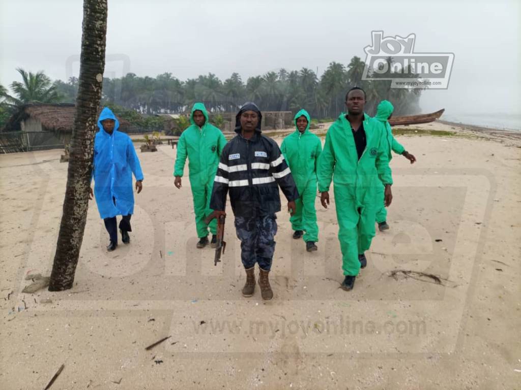 1 person arrested, fishing nets seized at Atuabo for flouting closed season directives