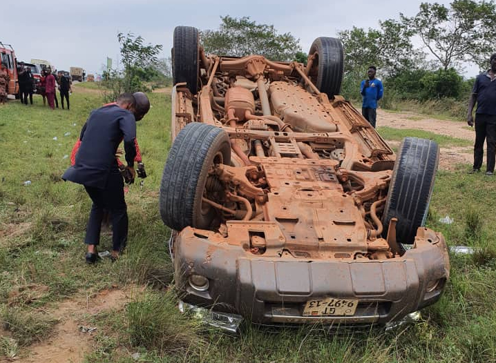 South Dayi MP escapes death in crash