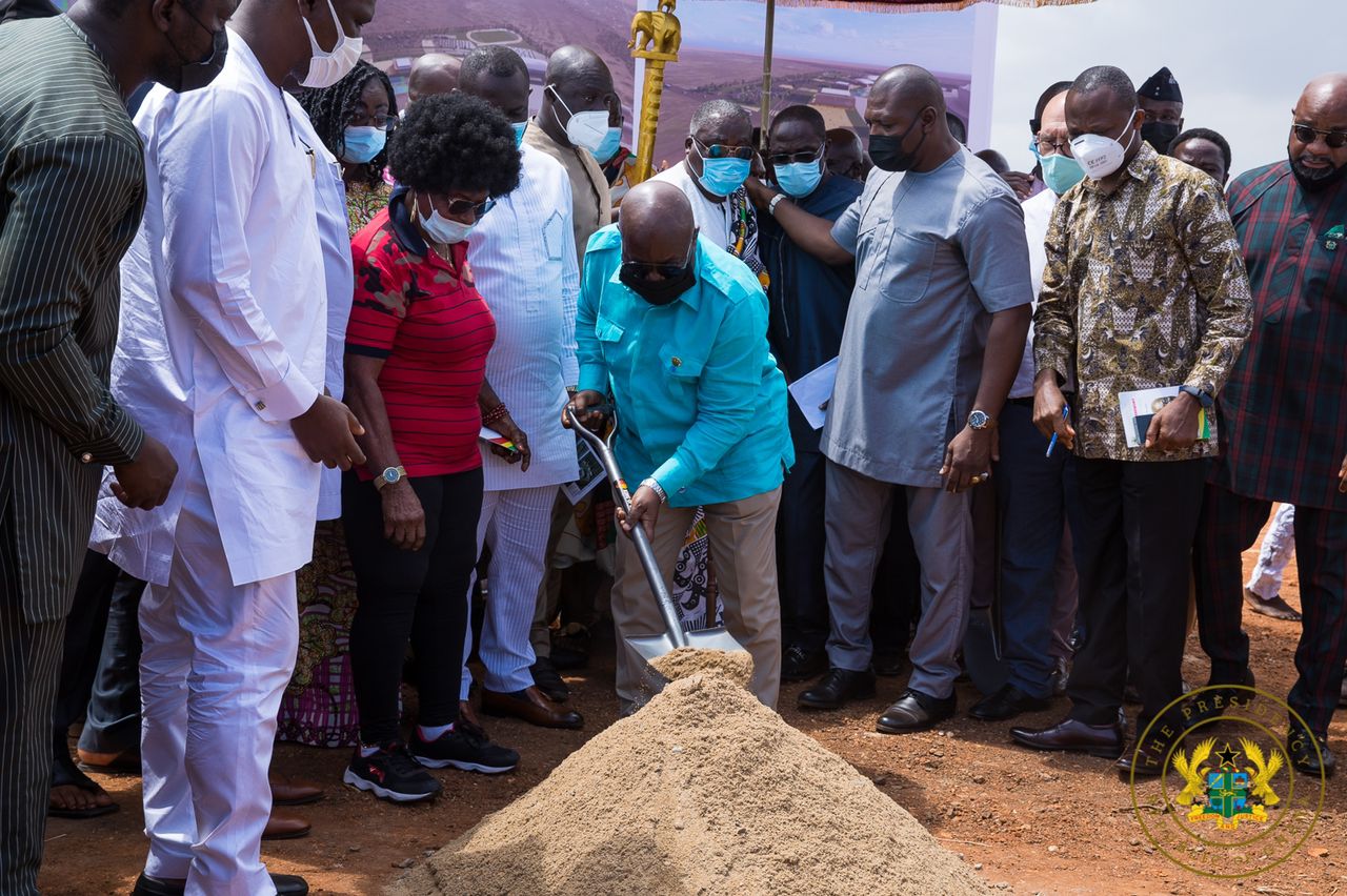 Borteyman Sports Complex inaugurated by President Akufo-Addo ahead of  African Games - Graphic Online