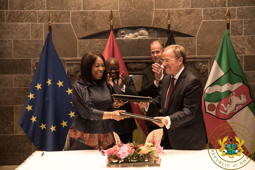 Ghana, North Rhine-Westphalia sign agreement for cooperation in 7 sectors